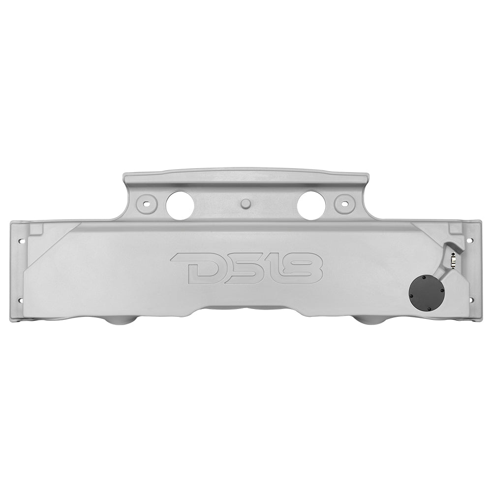 DS18 JK-SBAR/SL Exclusive Overhead Bar System for JK/JKU  Jeeps (4 x 8" Speakers 4 x 3.72" Tweeters 2 x 1" Drivers) SILVER