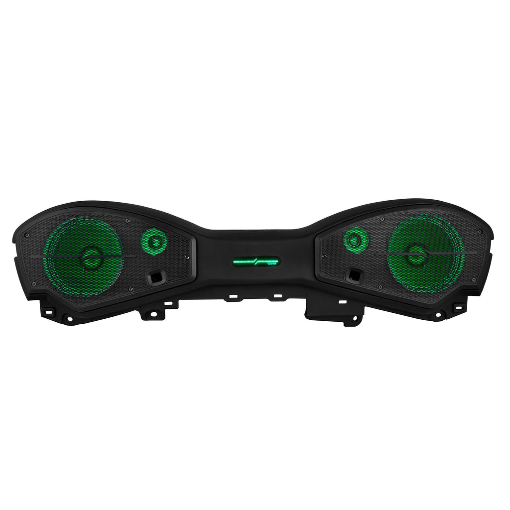 Jeep JL/JLU/JT 2024–2025 Overhead Sound Bar – Loaded with Digital LED Lights, Plug & Play