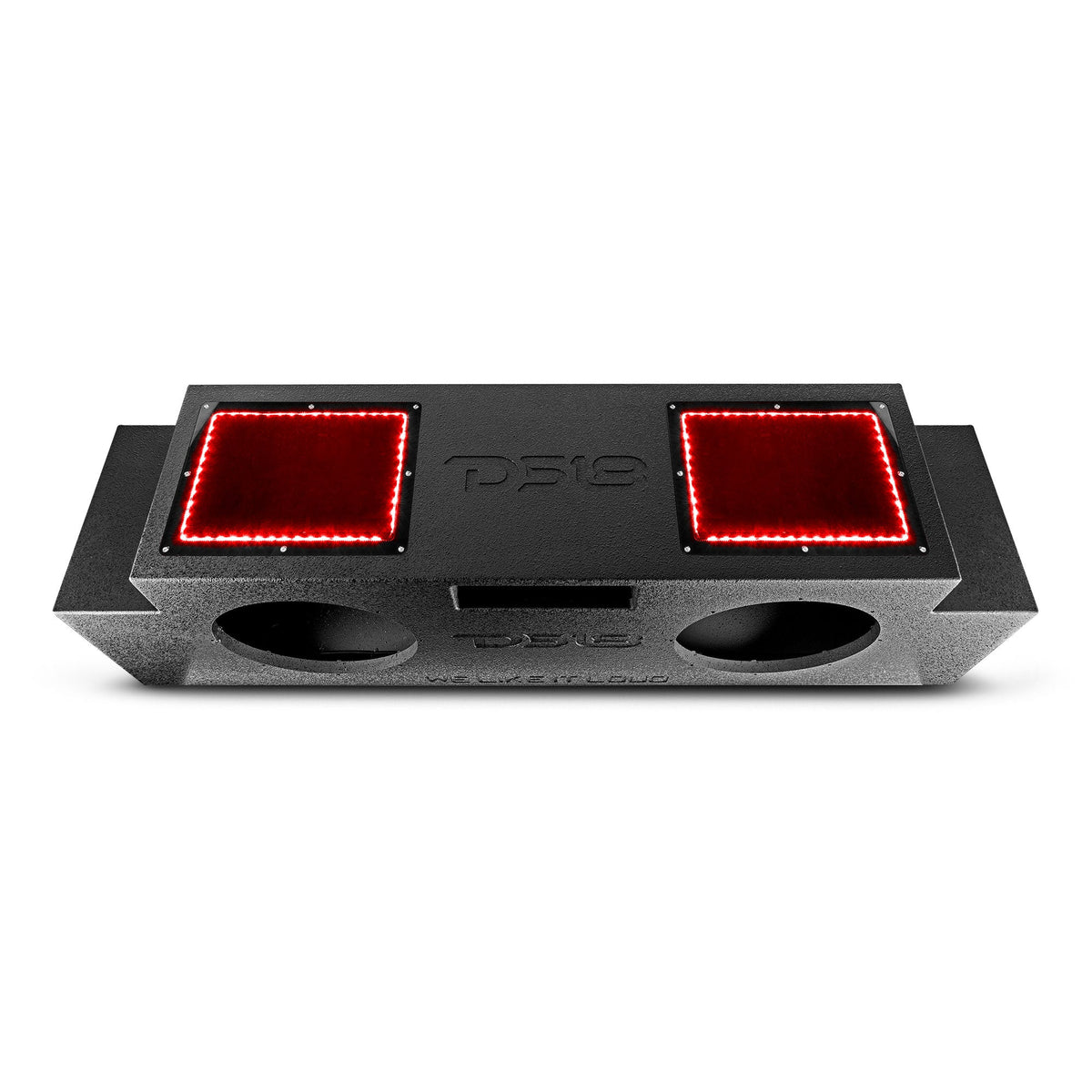 Jeep JKU/JLU Down Firing Subwoofer Enclosure 2 x 12"