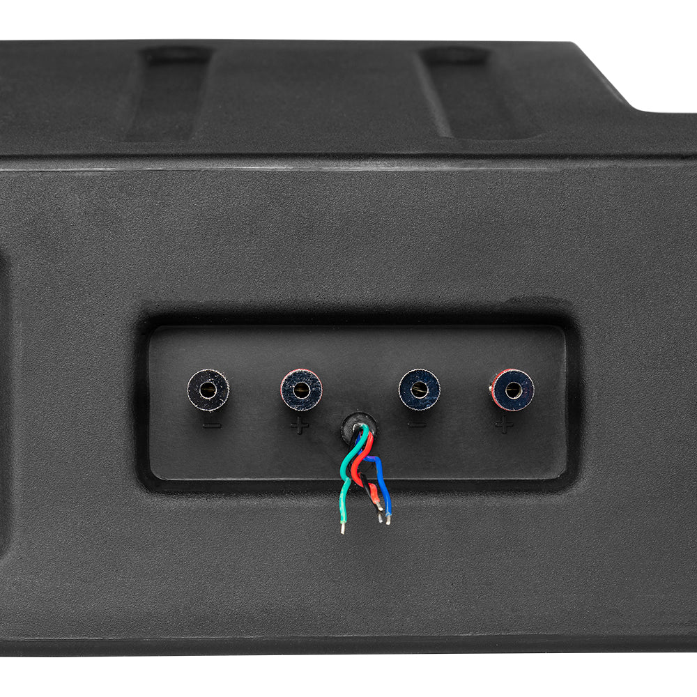Under Seat Subwoofer Enclosure 2 x 6.5" Sealed for JT Gladiator Jeeps