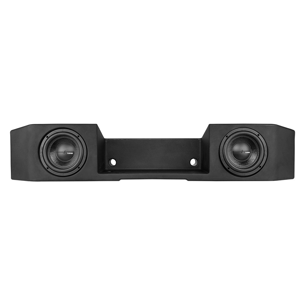 Under Seat Subwoofer Enclosure 2 x 6.5" Sealed for JT Gladiator Jeeps