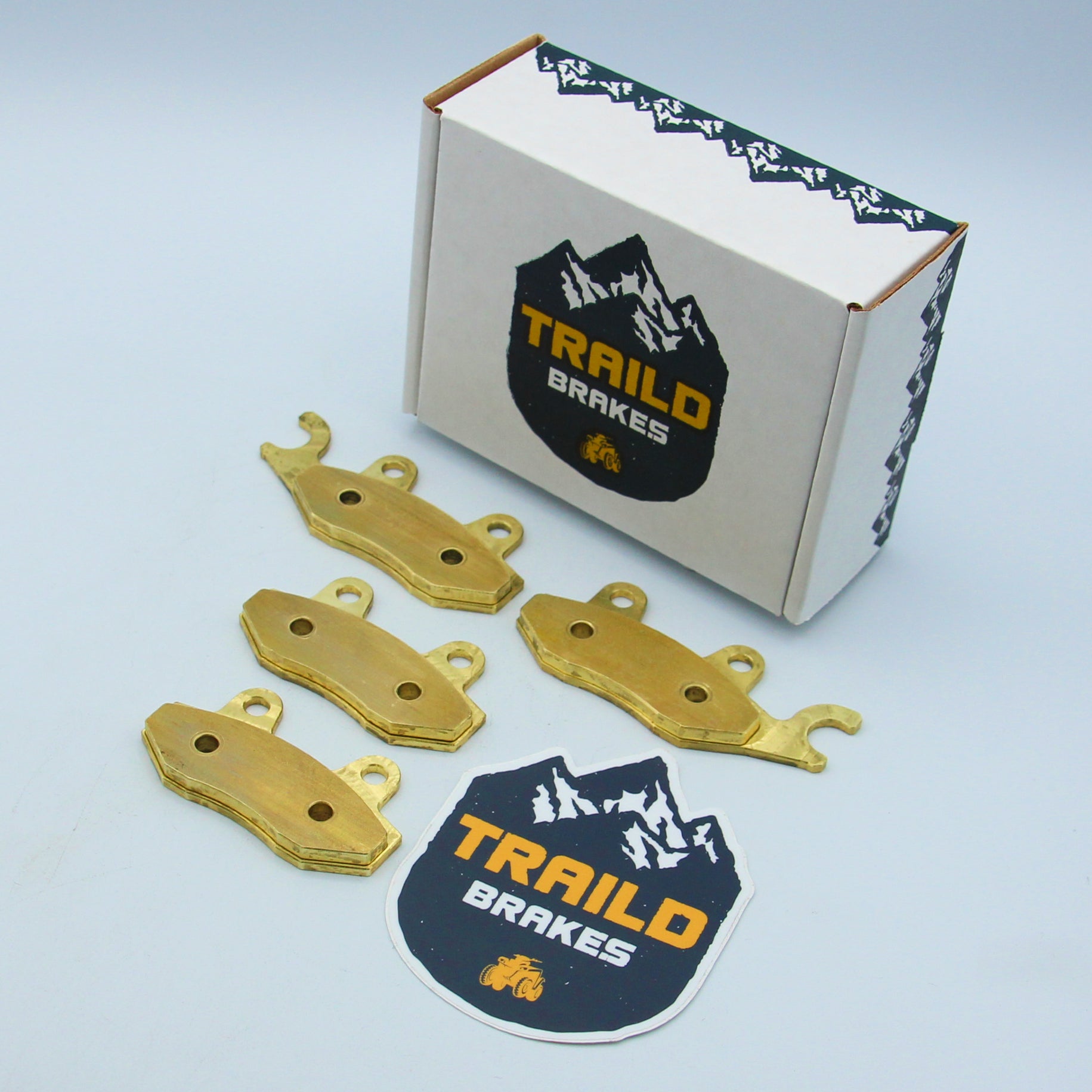Yamaha Rhino 700 2008-2013 Brass Brake Pad Set