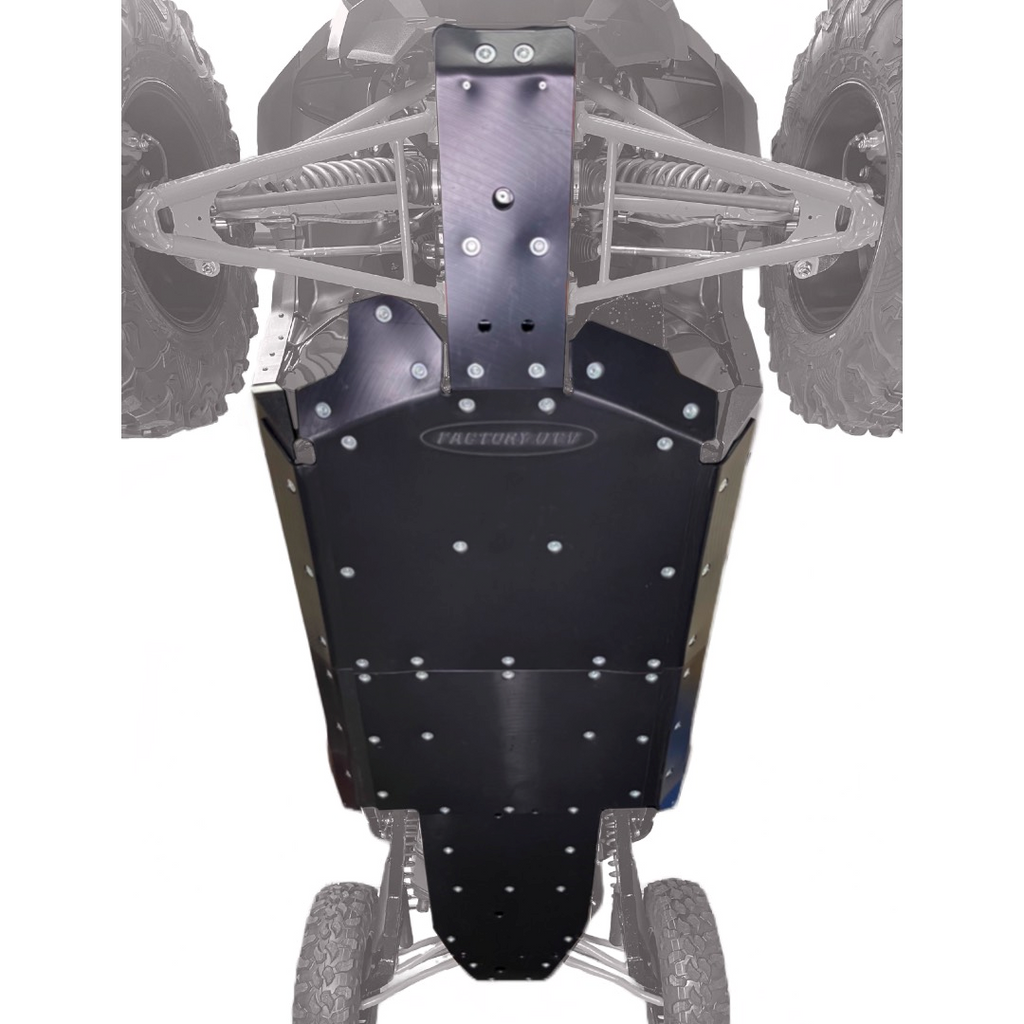 Kawasaki Teryx KRX 4 1000 UHMW Skid Plate and Rock Sliders