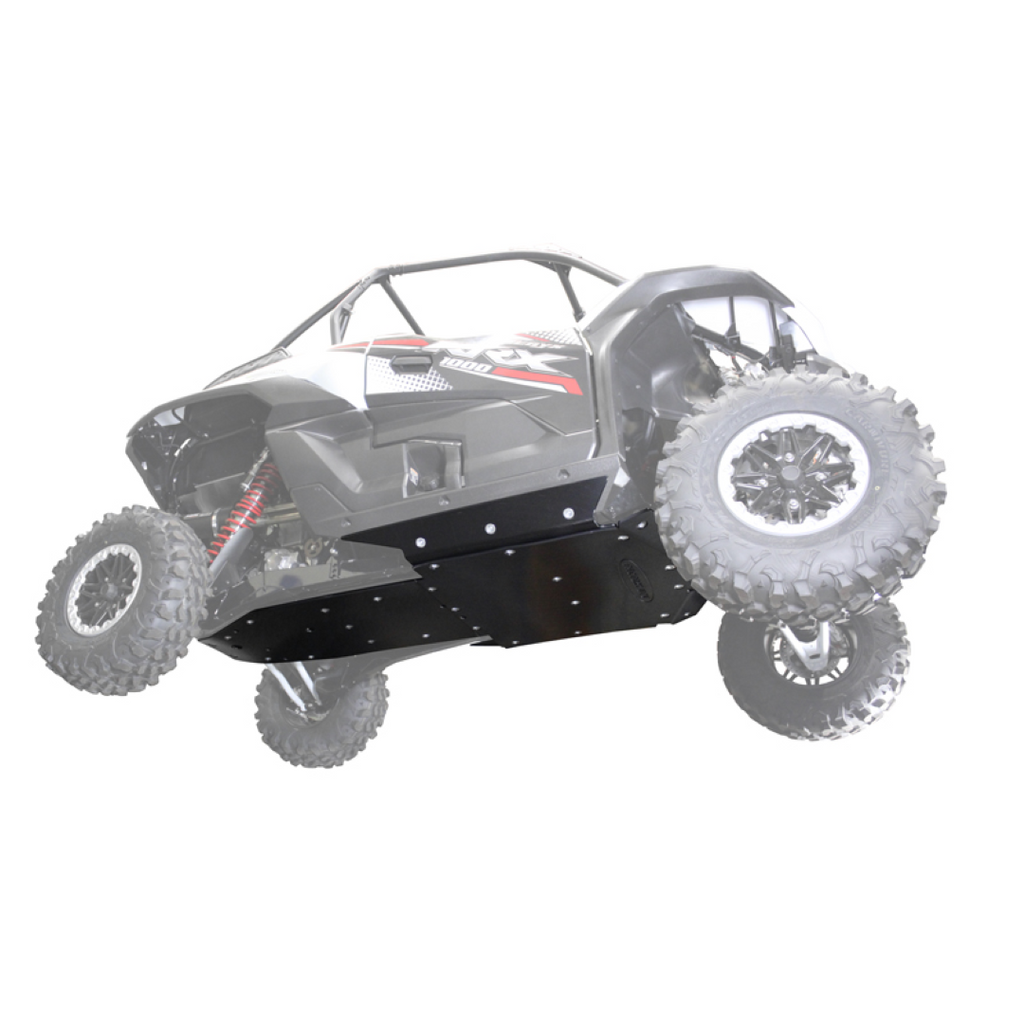 Kawasaki Teryx KRX 1000 UHMW Skid Plate with Rock Sliders