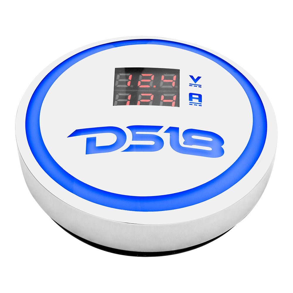DS18 LBC6VAM Badge with RGB Lights and Volt/Current Meter