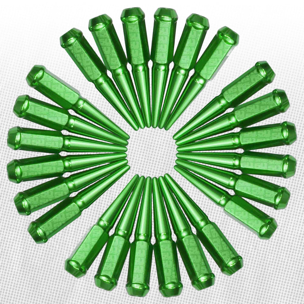 14x2.0mm Extended Spike Lug Nuts - 60 Degree Taper Seat