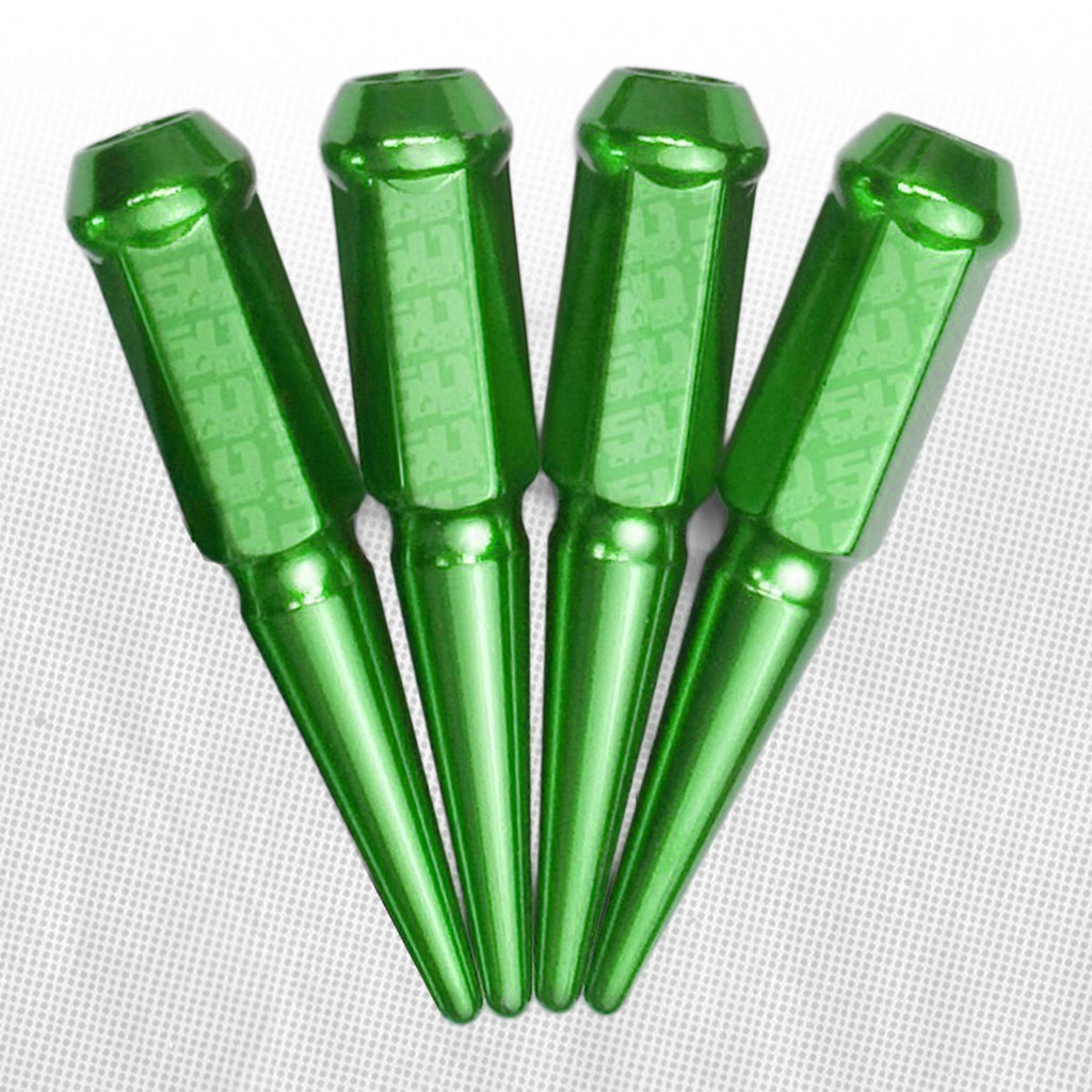 14x2.0mm Extended Spike Lug Nuts - 60 Degree Taper Seat