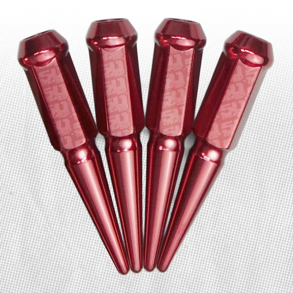14x2.0mm Extended Spike Lug Nuts - 60 Degree Taper Seat