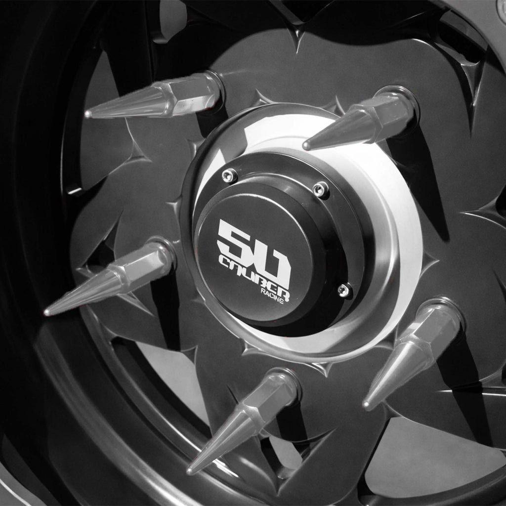 12x1.25mm Extended Spike Lug Nuts - 60 Degree Taper Seat