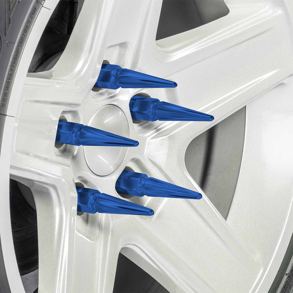 14x1.5mm Extended Spike Lug Nuts - 60 Degree Taper Seat