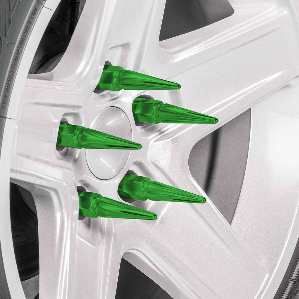 14x1.5mm Extended Spike Lug Nuts - 60 Degree Taper Seat