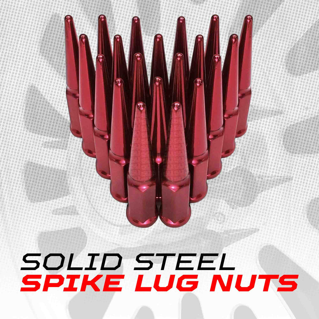 9/16 Extended Spike Lug Nuts - 60 Degree Taper Seat