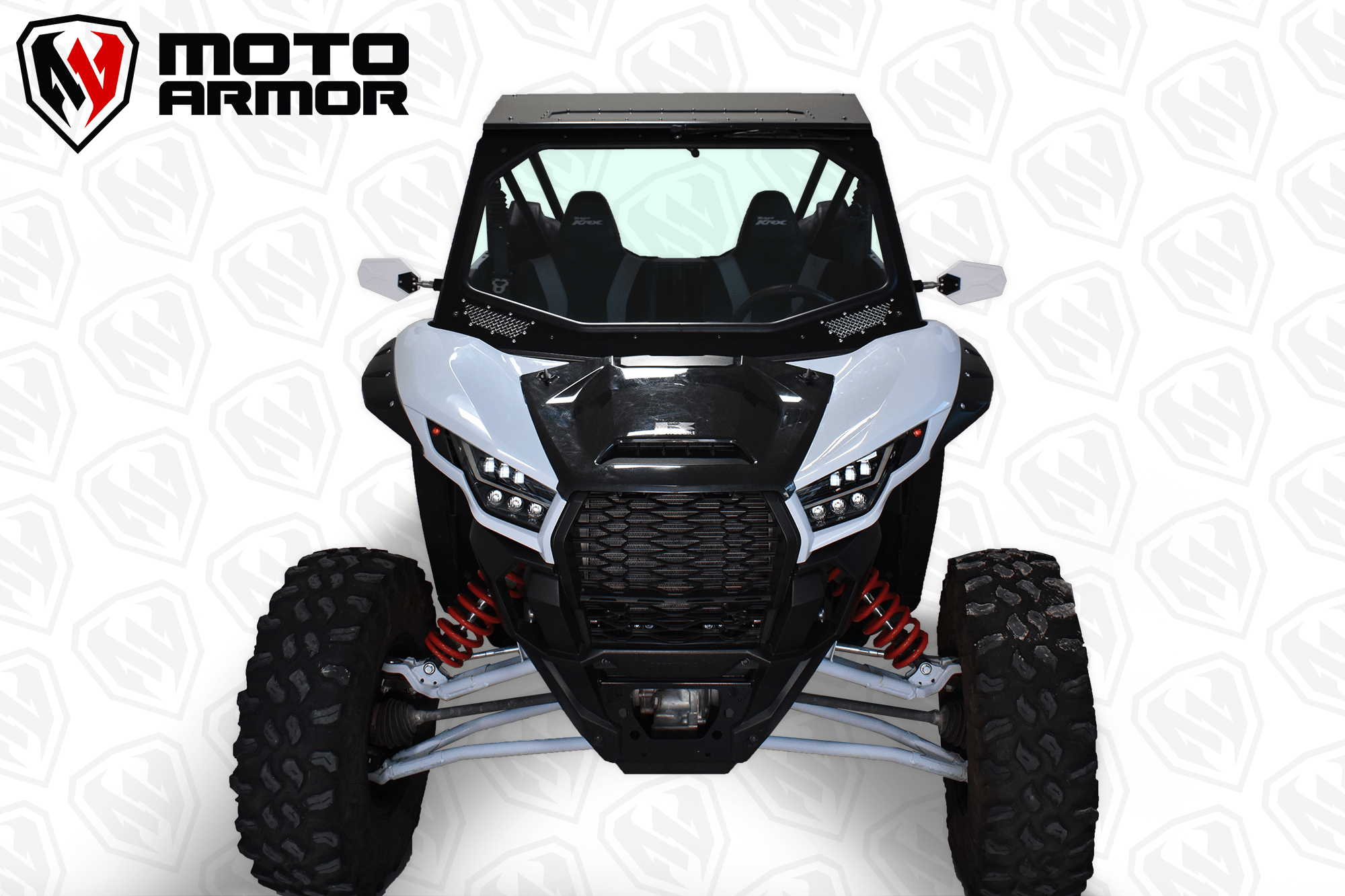 KRX Full Glass Windshield with Vents