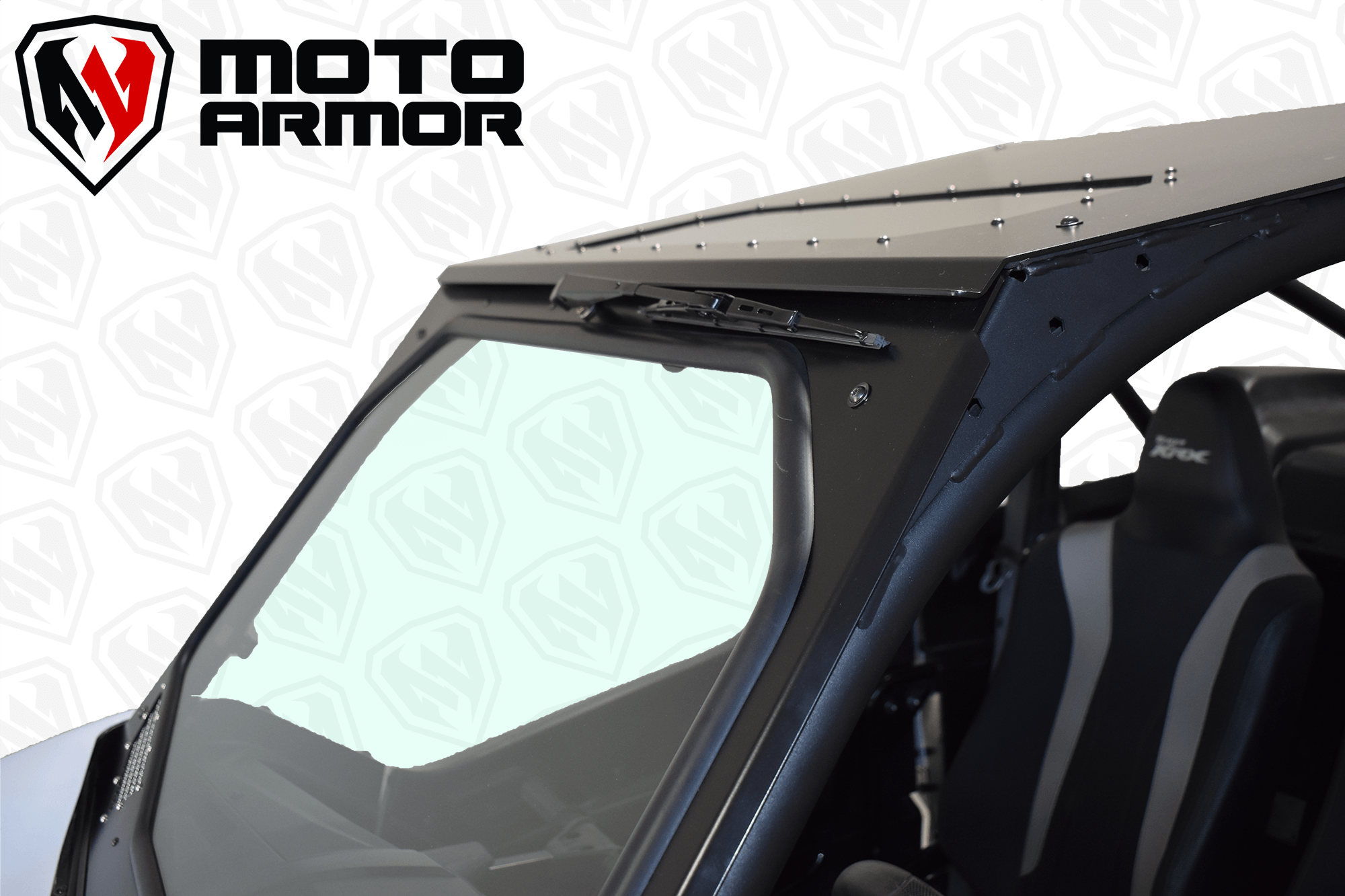KRX Full Glass Windshield with Vents