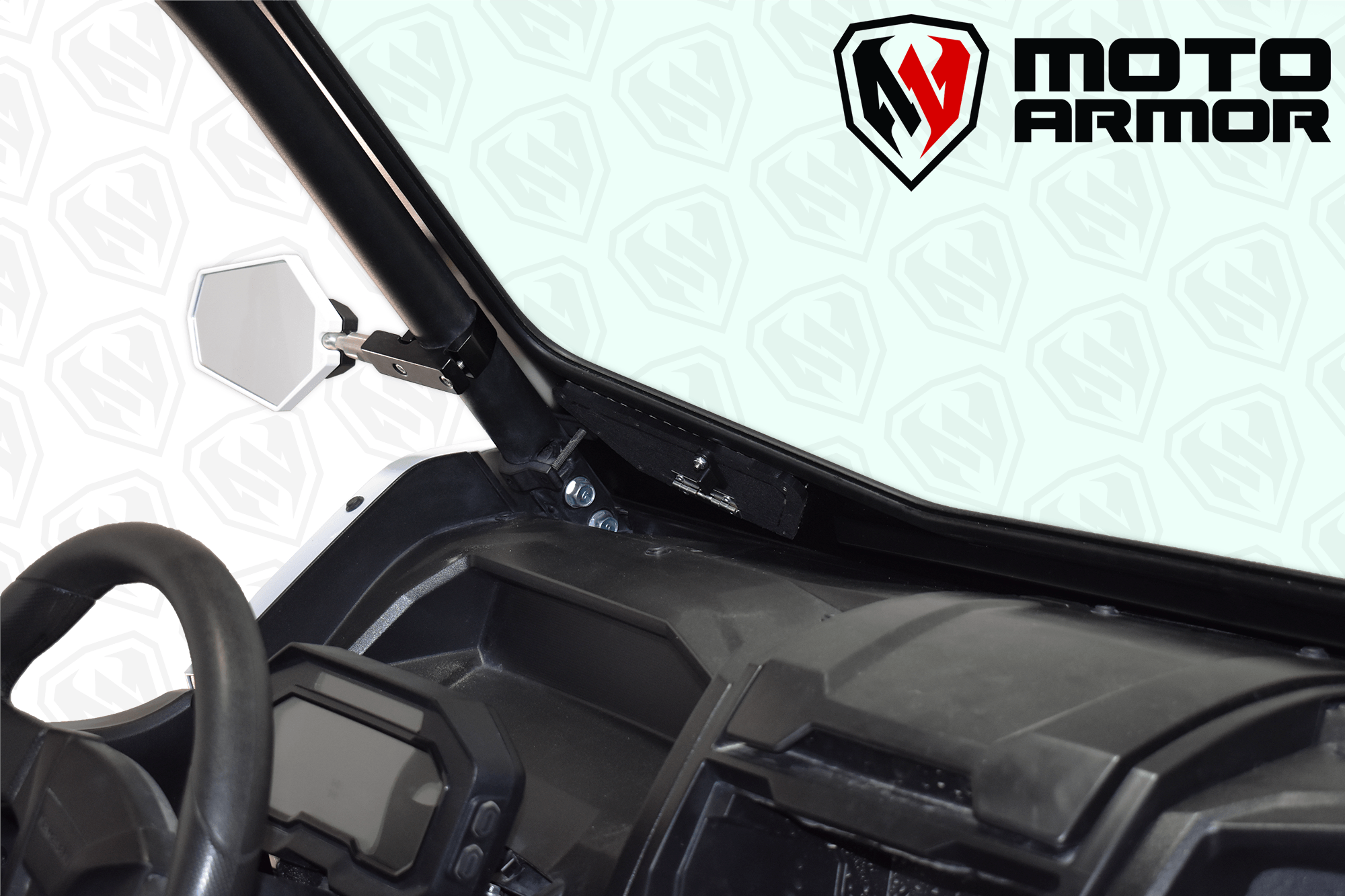 KRX Full Glass Windshield with Vents