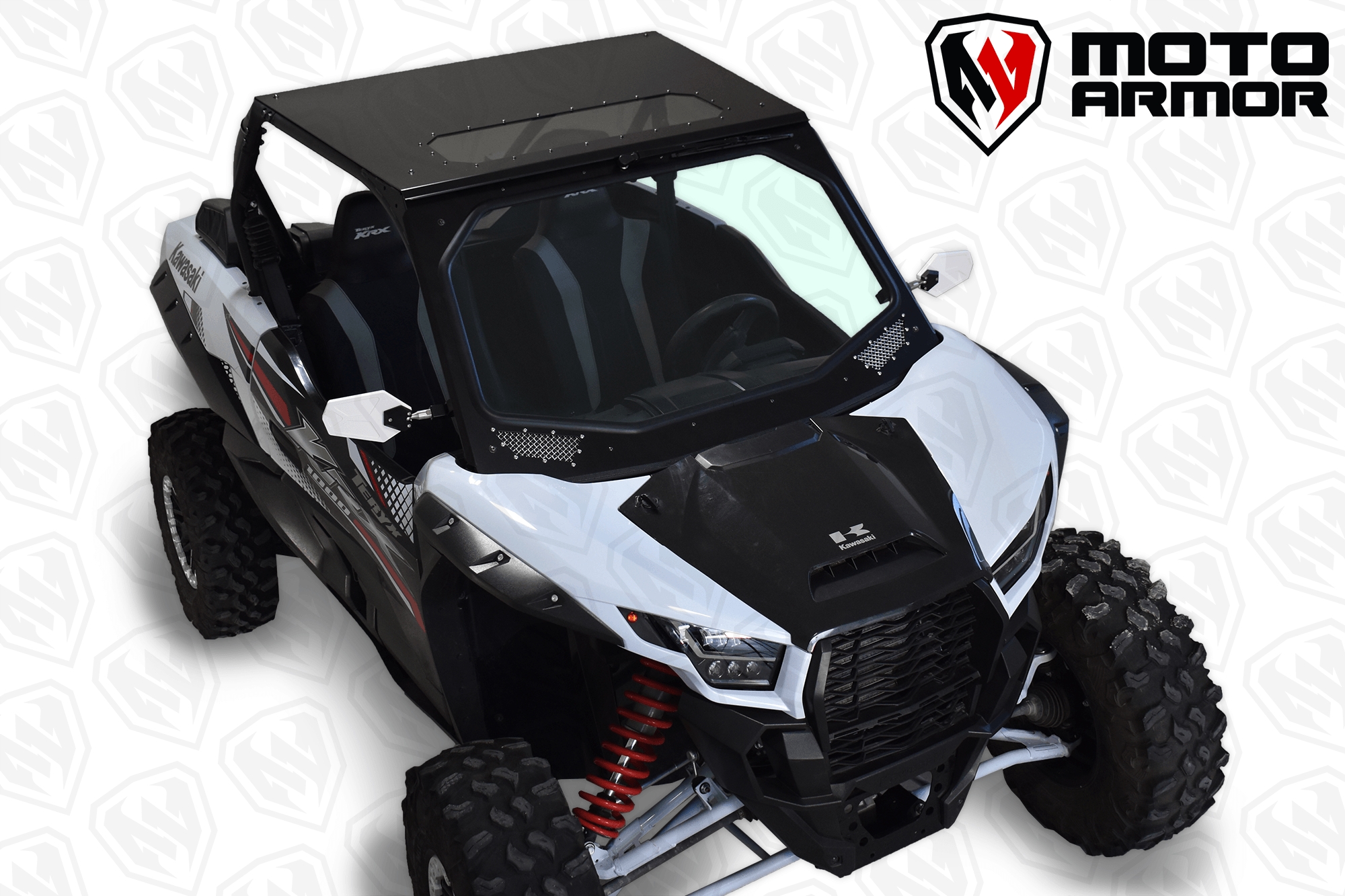 KRX Full Glass Windshield with Vents