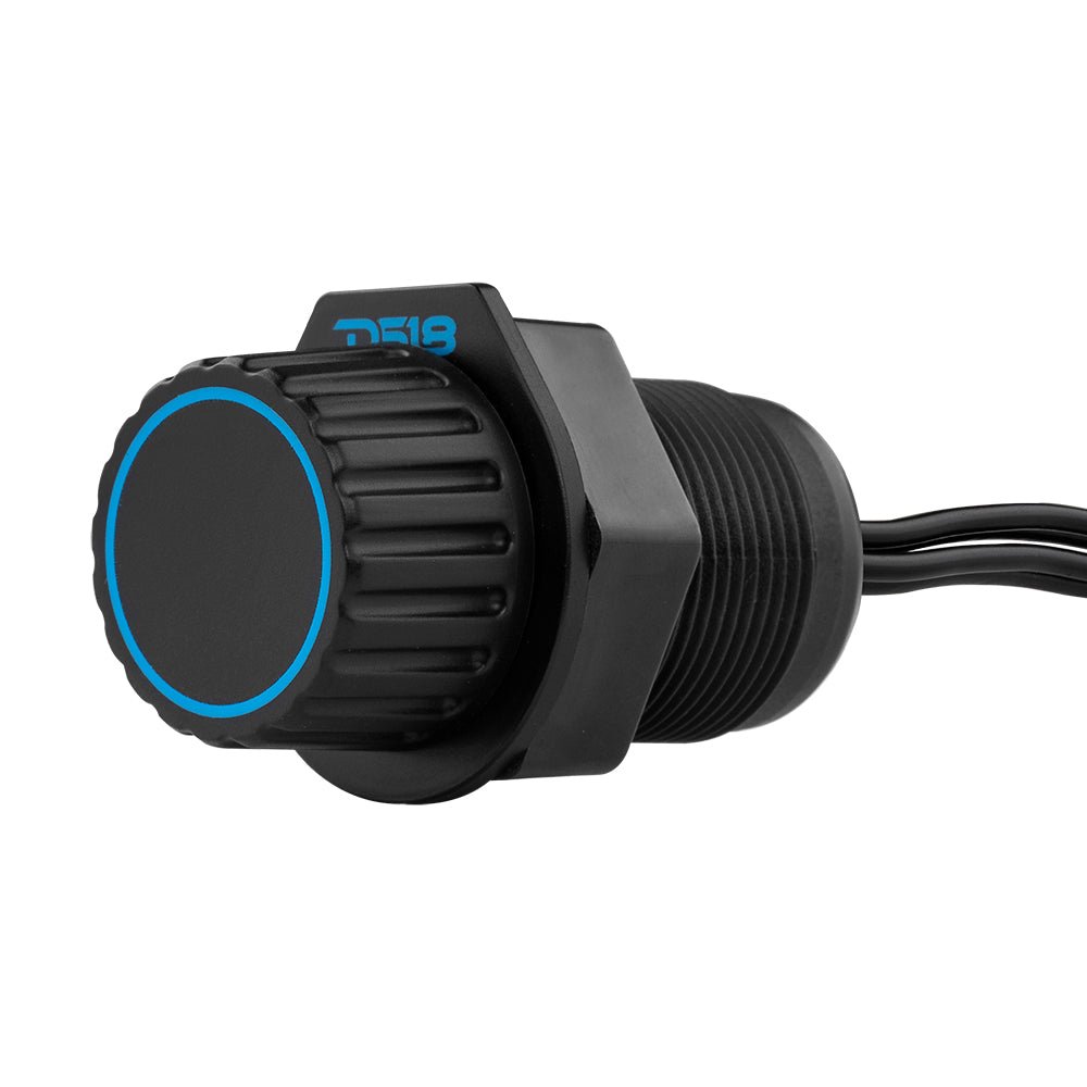 Marine Gain Attenuator (Bass Knob) Compatible With Any Source Unit That Uses RCA