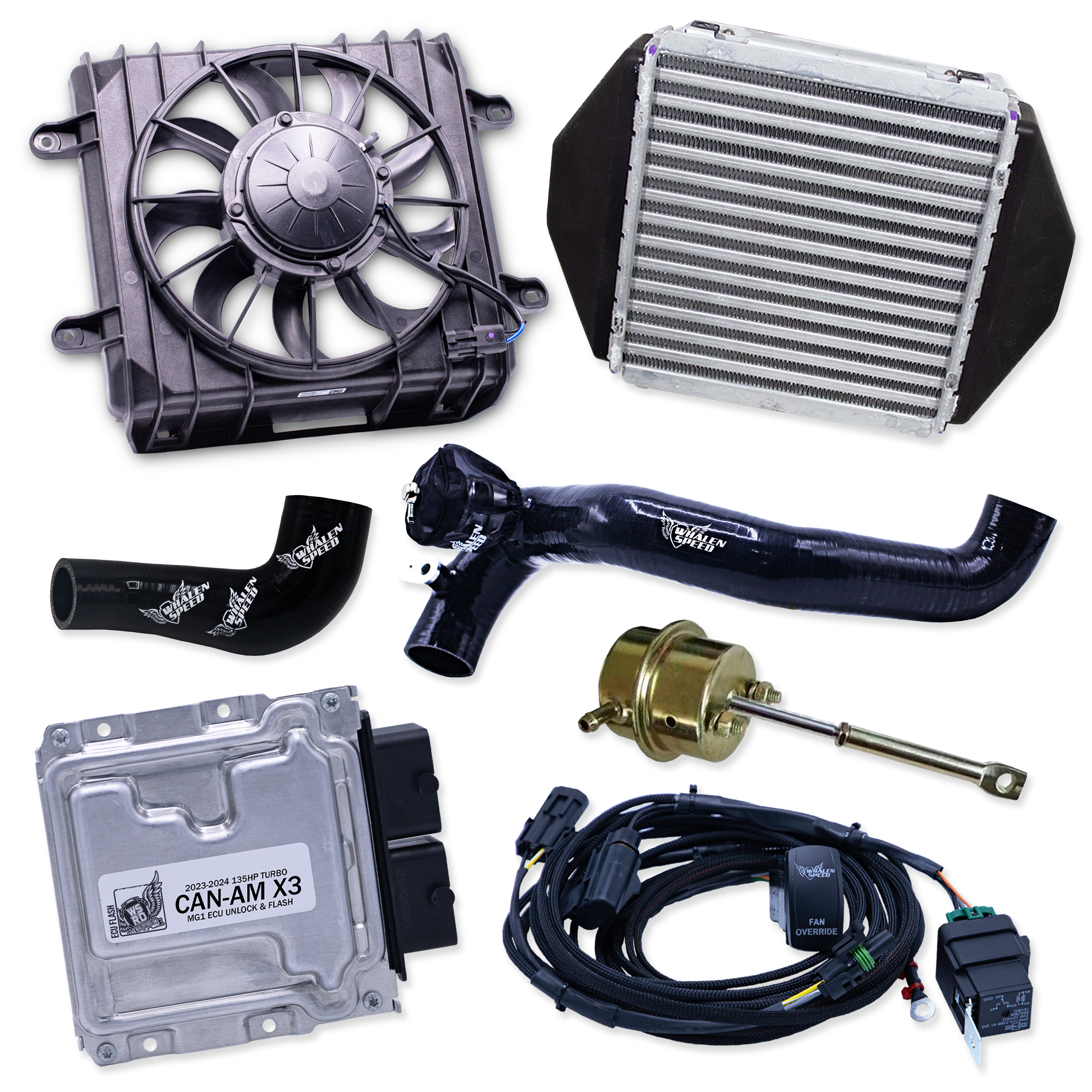 WSRD WS210 Stock Injector Package & MG1 ECU Unlock | 2023-2026 Can-Am X3 135HP Turbo (231-237HP)