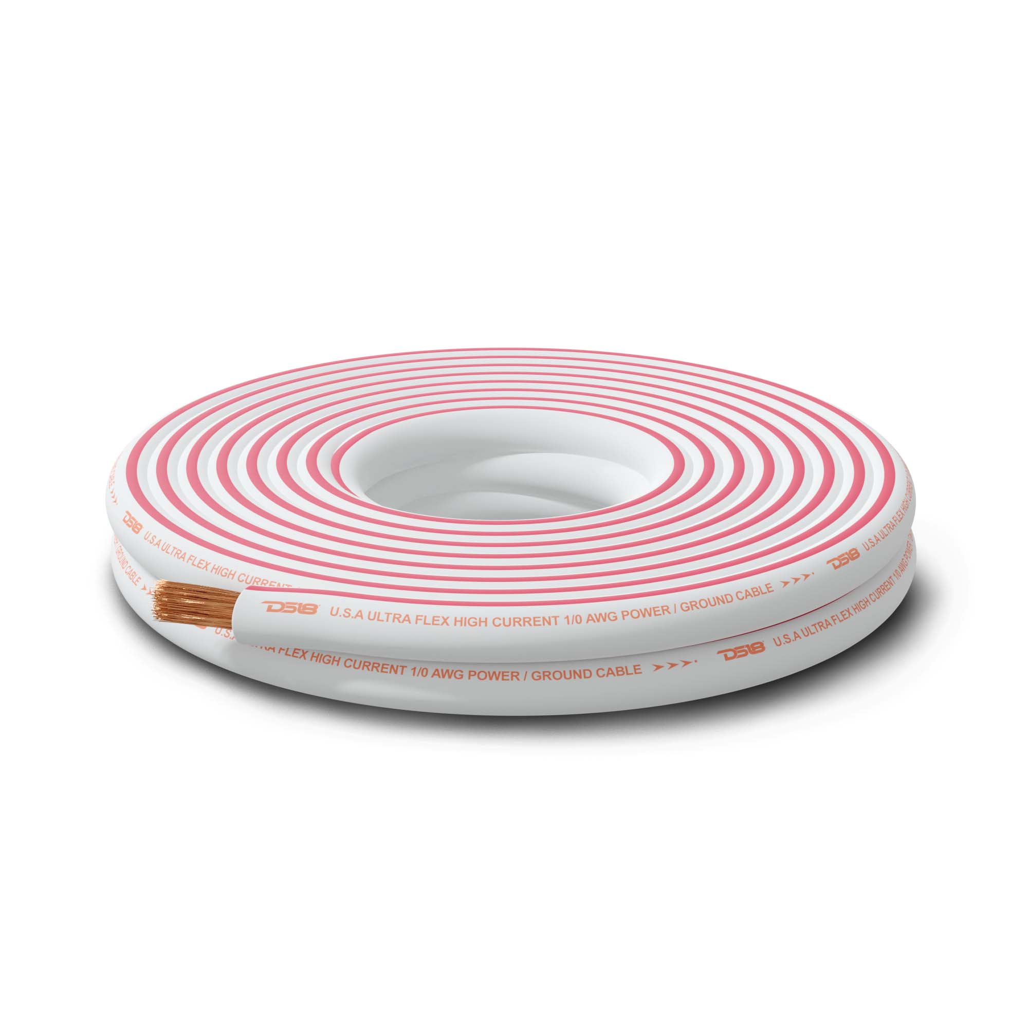 0-GA Marine Grade Tinned 100% Copper OFC Power Wire -25 Feet