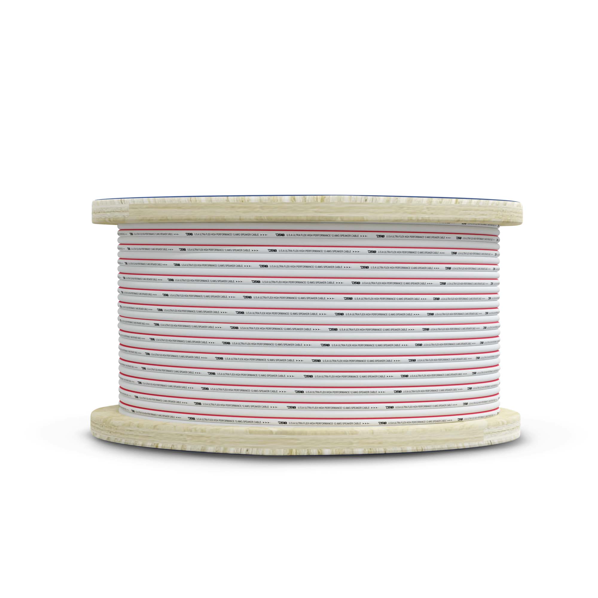 12-GA Marine Grade Tinned 100% Copper OFC Speaker Wire -150 Feet