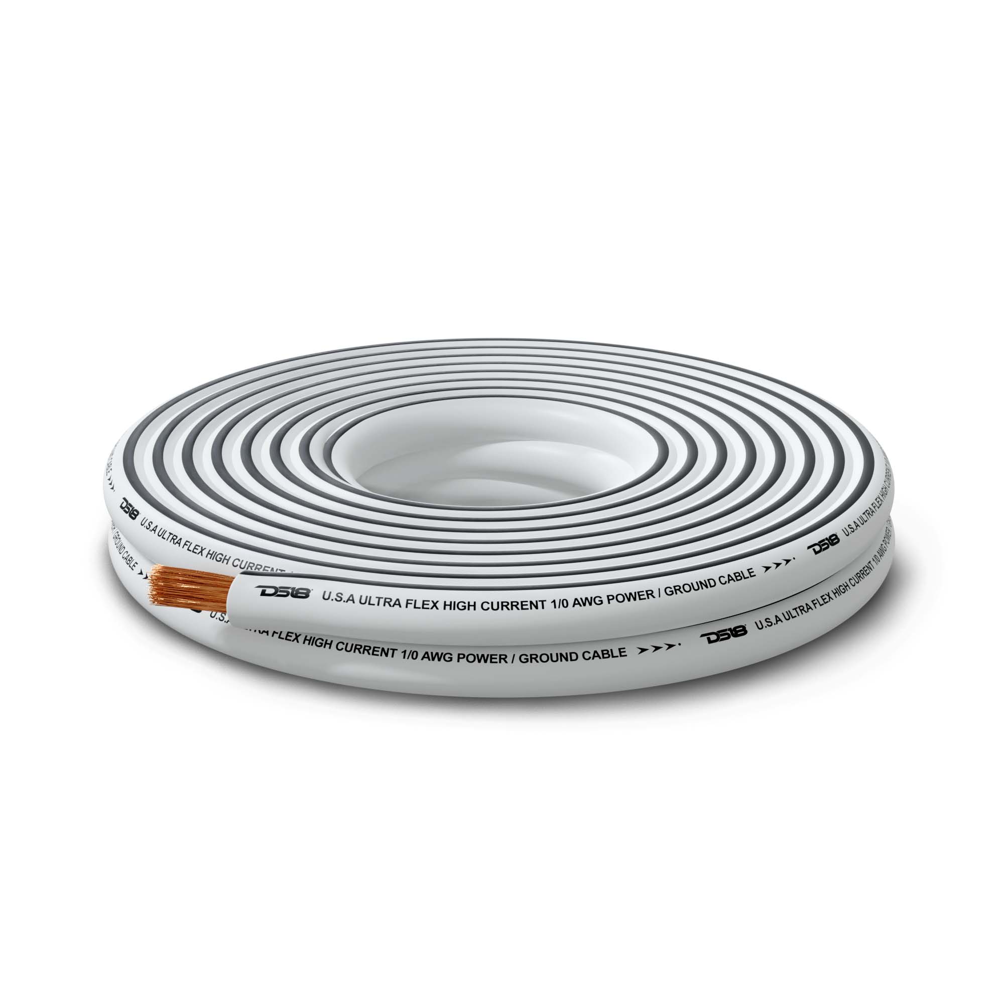 0-GA Marine Grade Tinned 100% Copper OFC Ground Wire -25 Feet