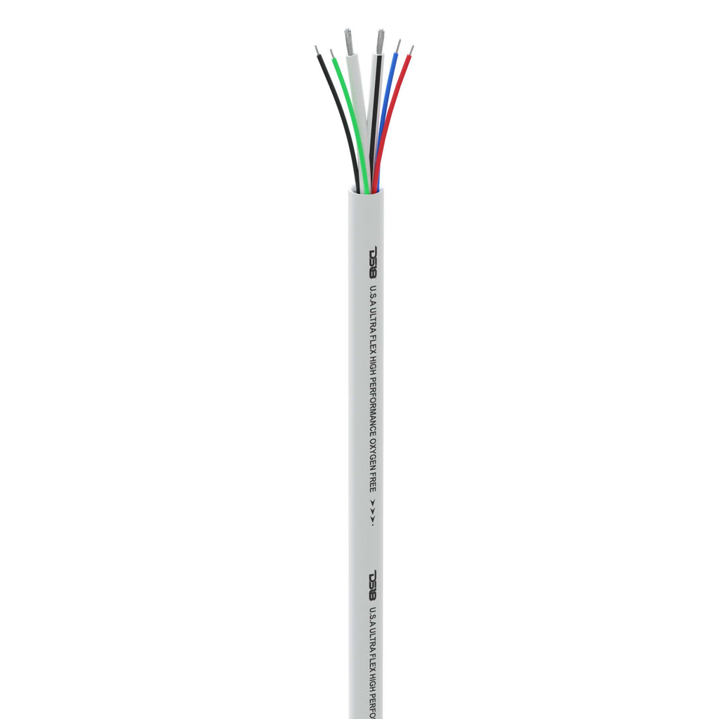 18-GA LED RGB and 16-GA Speaker Wires Marine Grade Tinned 100% Copper OFC -100 Feet