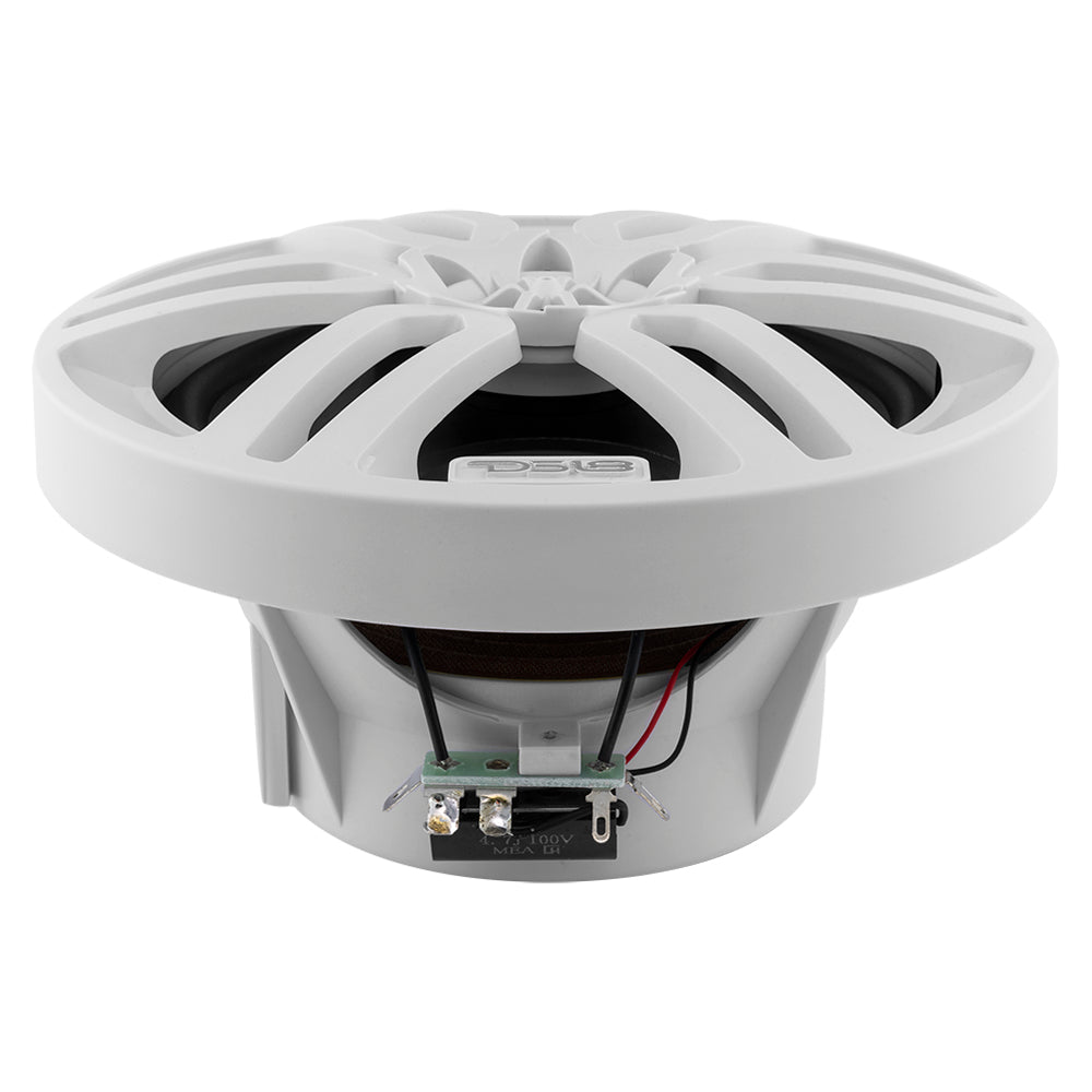 MP 6.5" 2-Way Coaxial Marine Speaker 60 Watts Rms 4-Ohm -White
