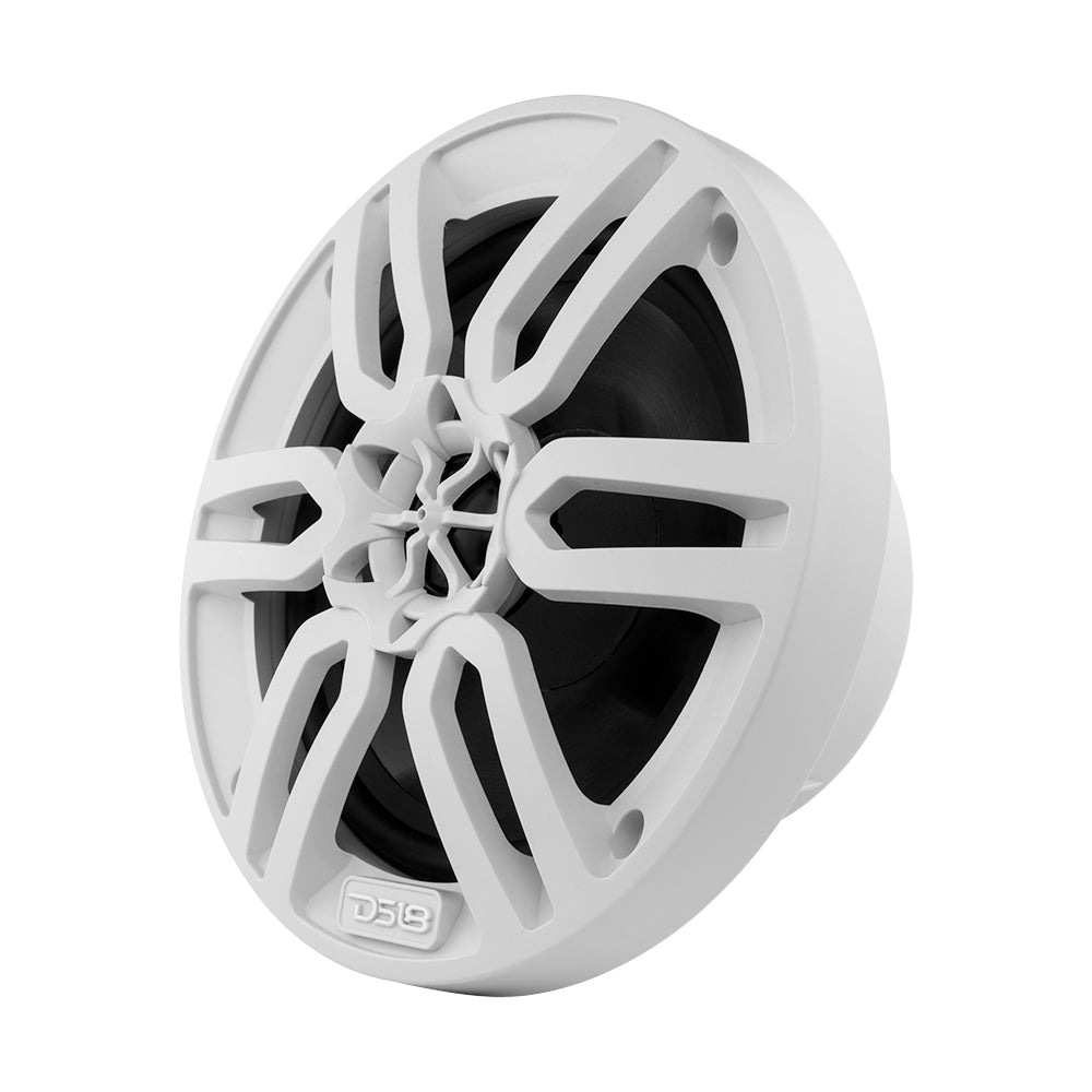 MP 6.5" 2-Way Coaxial Marine Speaker 60 Watts Rms 4-Ohm -White