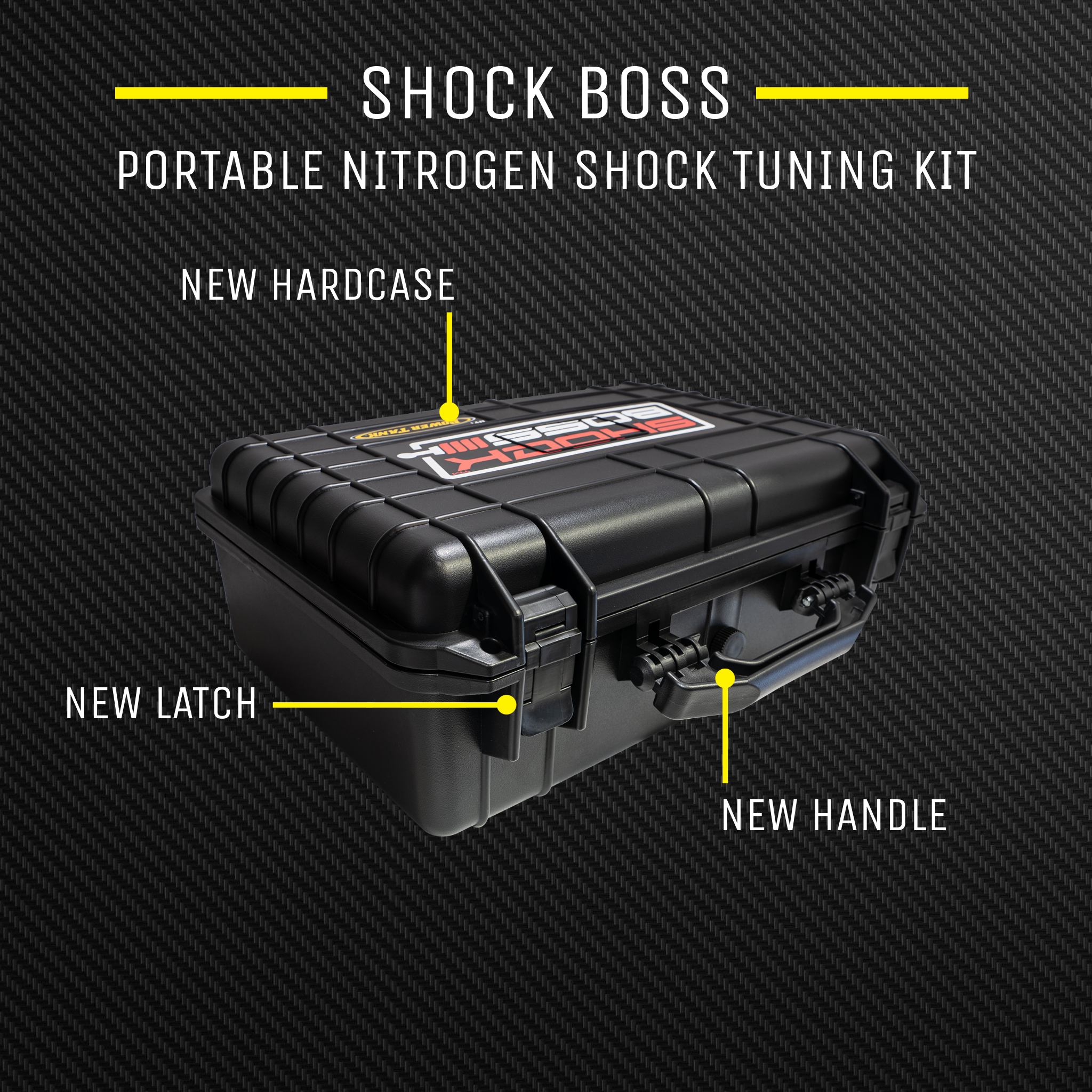 Shock Boss™ V2 - Portable Nitrogen Shock Tuning Kit