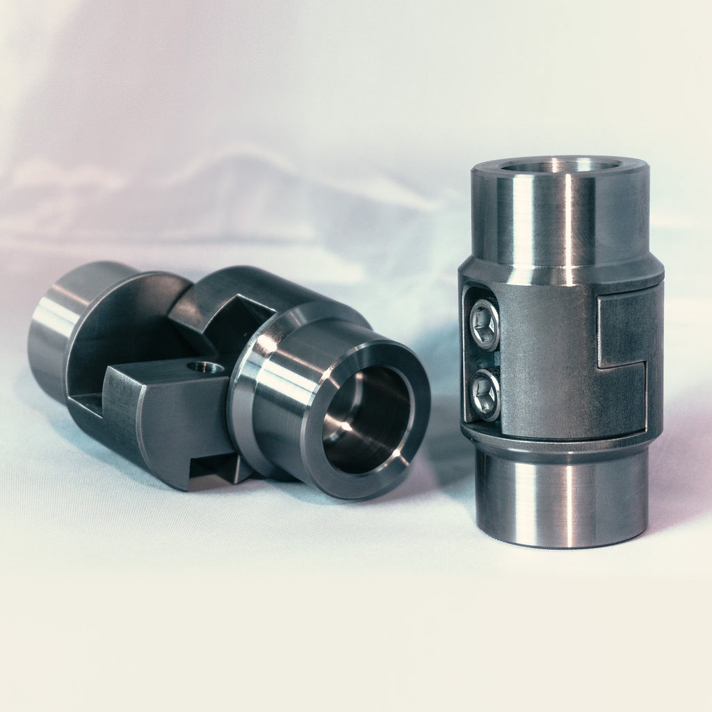 Interlocking ID Tube Clamp - 1.75"OD, 1.5"ID Made from 1018 steel