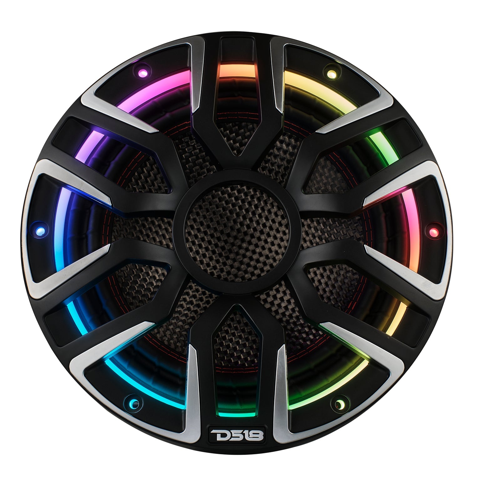 10” Neodymium Marine & Powersports Subwoofer With Carbon Fiber Cone | 600W RMS 4-Ohm