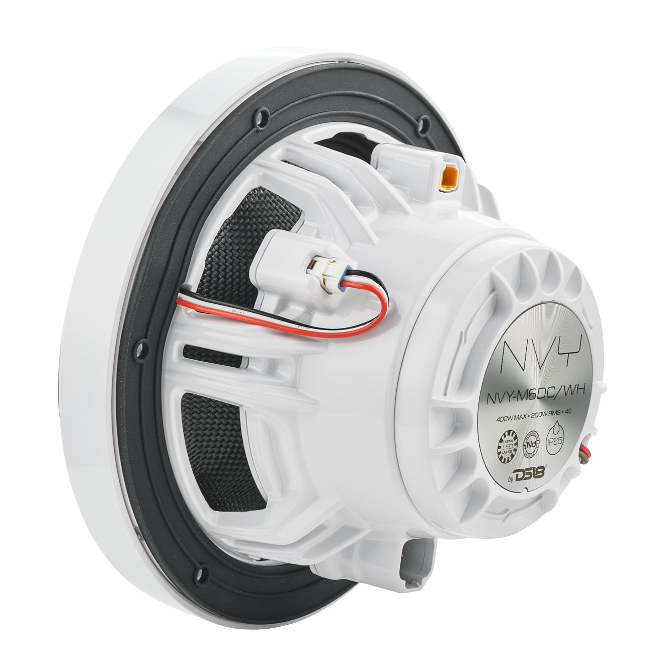 6.5” Marine Grade Hybrid Coaxial Speaker With Neodymium Magnet, Kevlar Cone, and Compression Driver | 200W RMS 4-Ohm