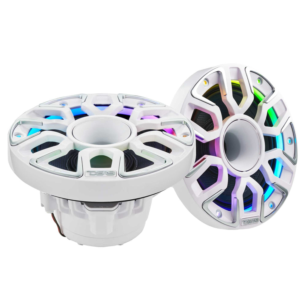 6.5” Marine Grade Hybrid Coaxial Speaker With Neodymium Magnet, Kevlar Cone, and Compression Driver | 200W RMS 4-Ohm
