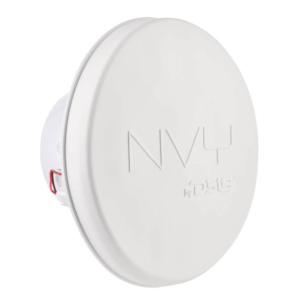 8” Marine Coaxial Speaker With Kevlar Cone, Bullet Tweeter, Neodymium Magnet, and Digital LED Lights | 200W RMS 4-Ohm