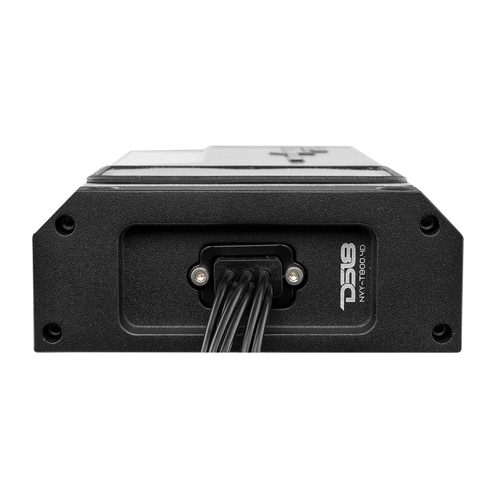 NVY 4-Channel Full-Range IP67 Marine and Powersports Amplifier 200 x 4 @ 4-Ohm Watts RMS