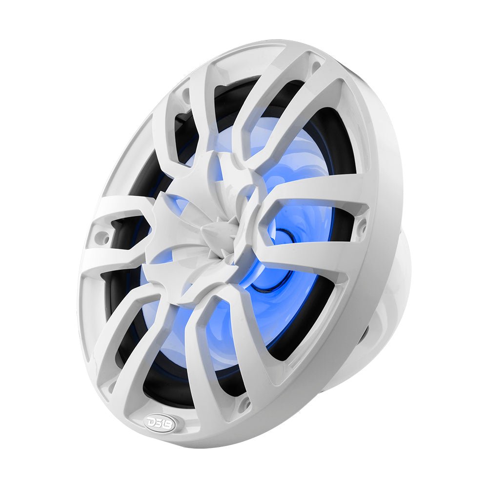 NXL 10" 2-Way Coaxial Marine Speaker with LED RGB Lights | 200W RMS 4-Ohm