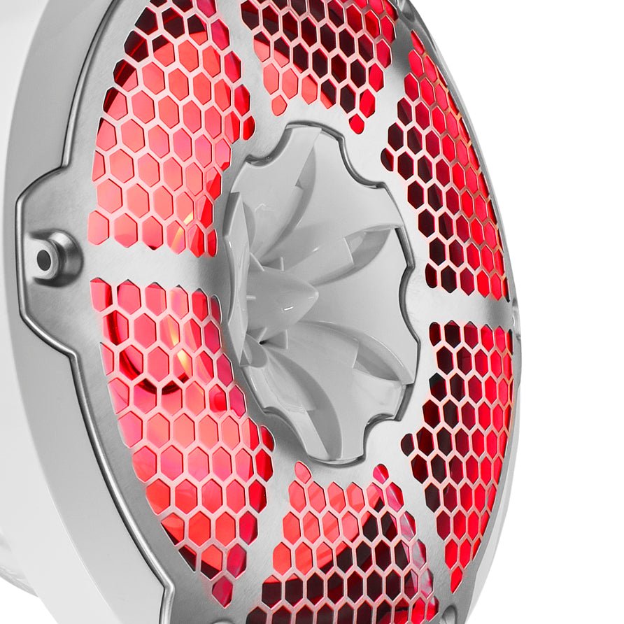 NXL 10" 2-Way Coaxial Marine Speaker with RGB LED Lights 200 Watts Rms 4-Ohm
