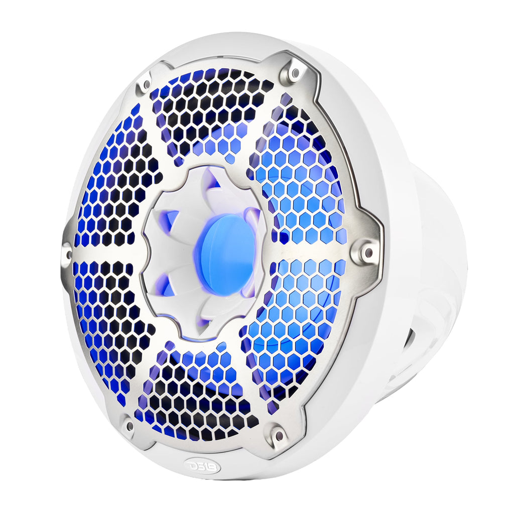 NXL 10" Marine Subwoofer with LED RGB Lights 300 Watts Rms SVC 4-Ohm