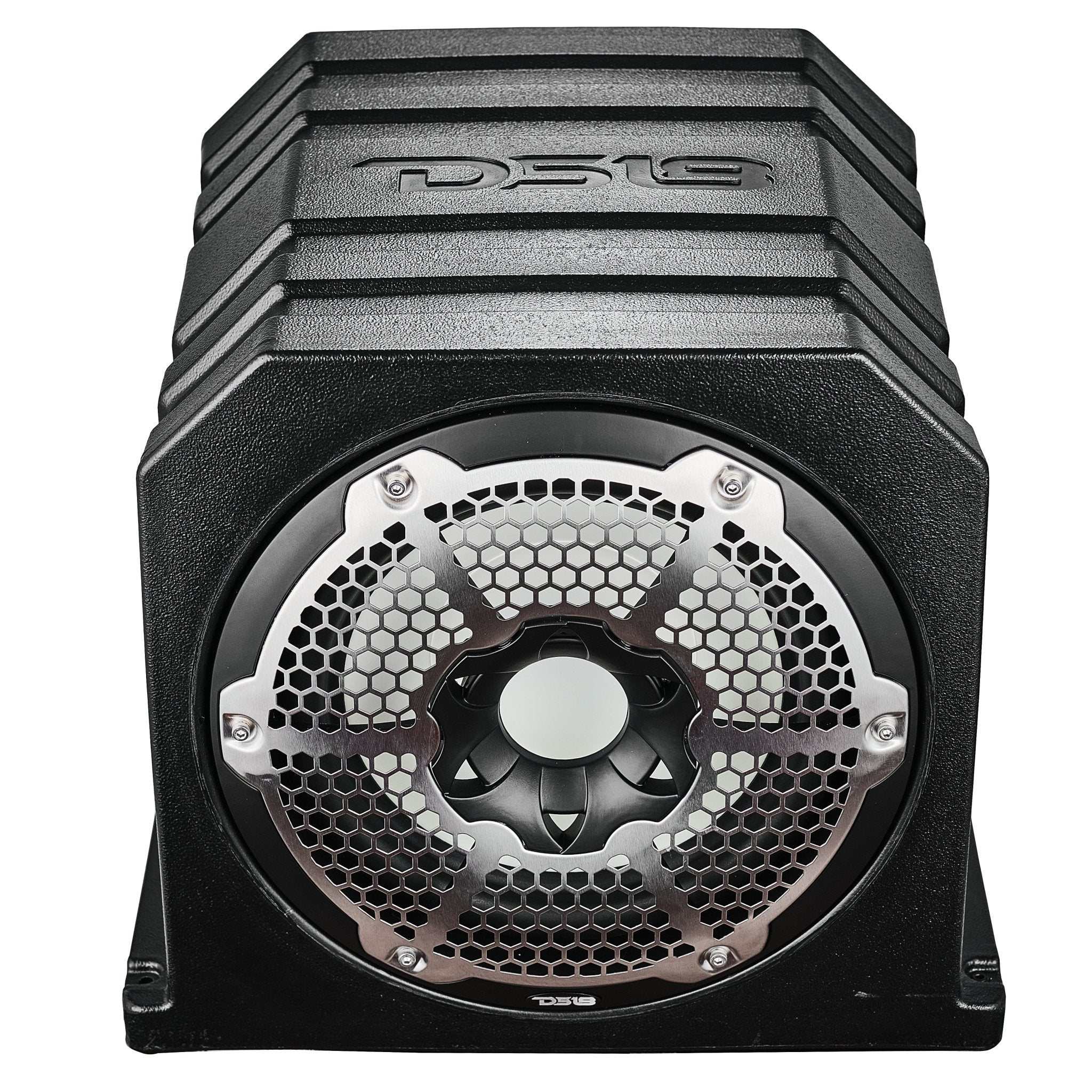 Dual 10" Marine Subwoofer Enclosure with 10" Passive Radiator and LED RGB Lights 350 Watts Rms 4-Ohm (NXL-10SUB Included)
