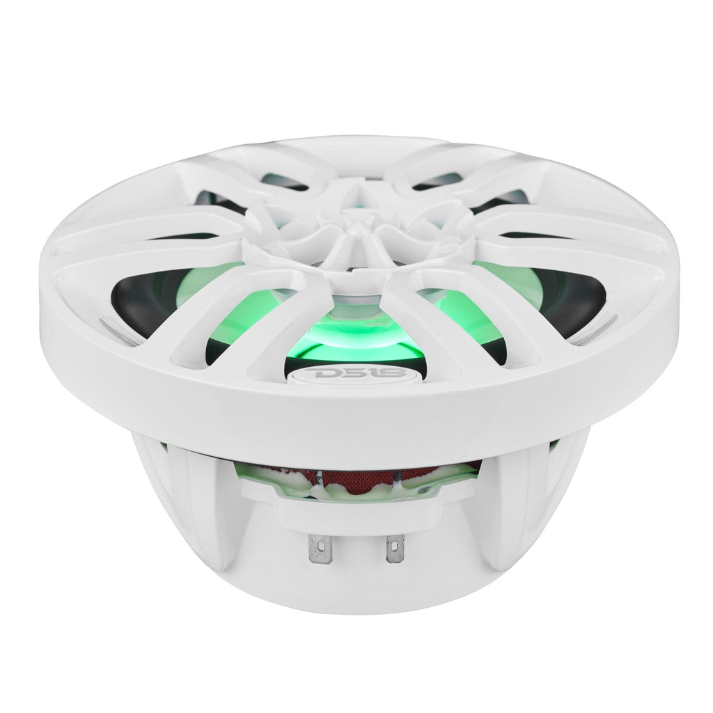 NXL 6.5" 2-Way Coaxial Marine Speaker with LED RGB Lights | 100W RMS 4-Ohm