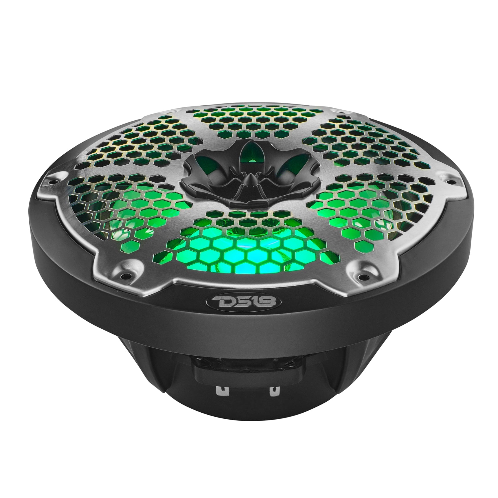 NXL 8" 2-Way Coaxial Marine Speaker With LED RGB Lights 125 Watts Rms 4-Ohm