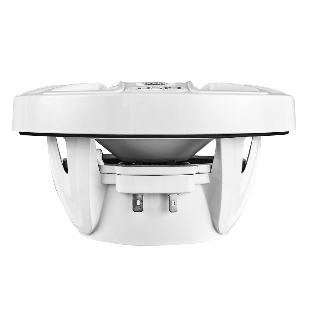 NXL 6.5" 2-Way Coaxial Marine Speaker with Bullet Tweeter and Digital Led Lights | 150W RMS 4-Ohm