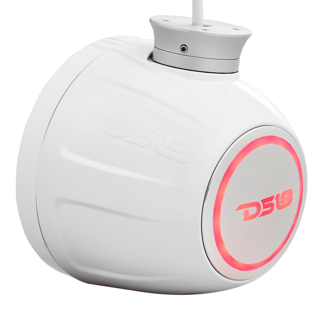 NXL 6.5" Pod 300w Speaker with Integrated RGB LED Lights (Pair) - Perfect For Jet Skis