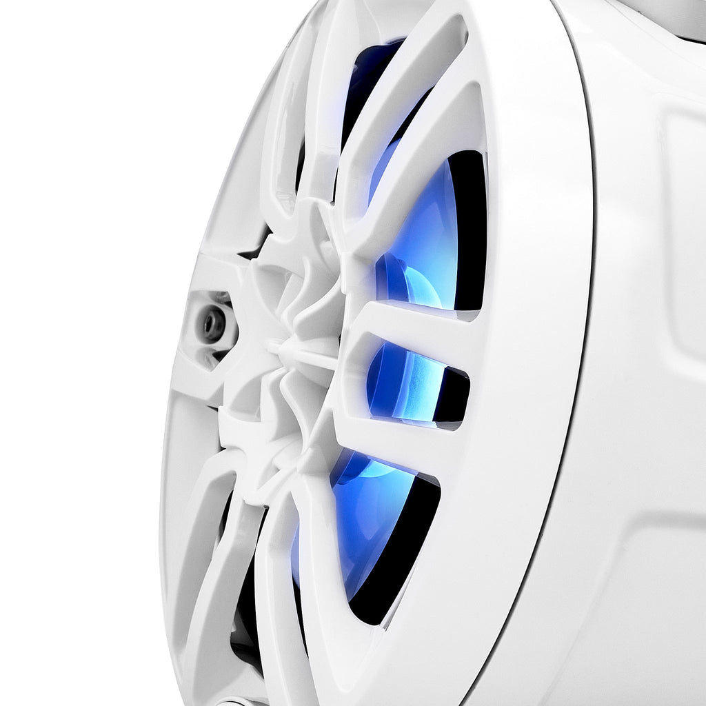 NXL 6.5" Pod 300w Speaker with Integrated RGB LED Lights (Pair) - Perfect For Jet Skis