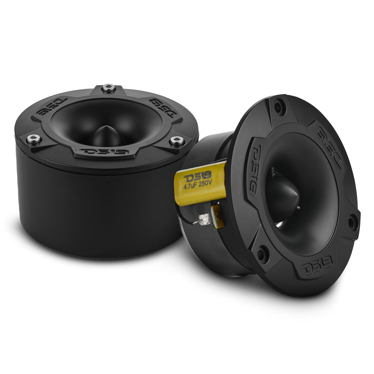 NXL 3.8” Marine Water-Resistant Super Bullet Tweeter with 1” Aluminum Voice Coil | 120W RMS 4-Ohm