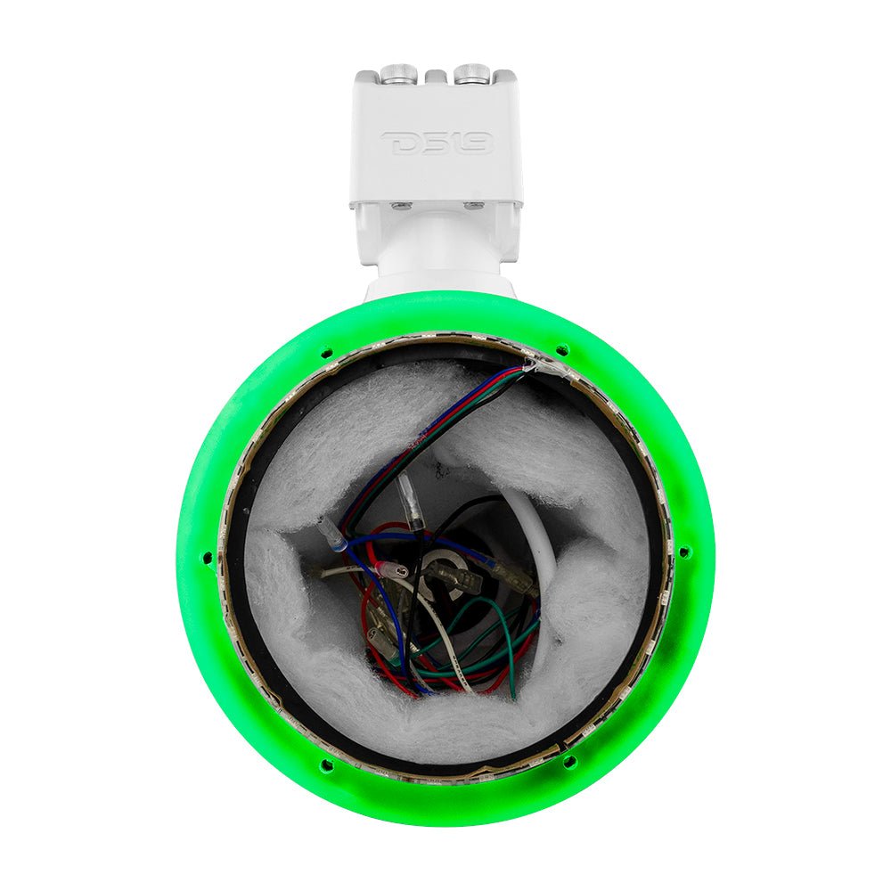NXL 6.5" Marine and Powersports Empty Tower LED RGB Lights -White