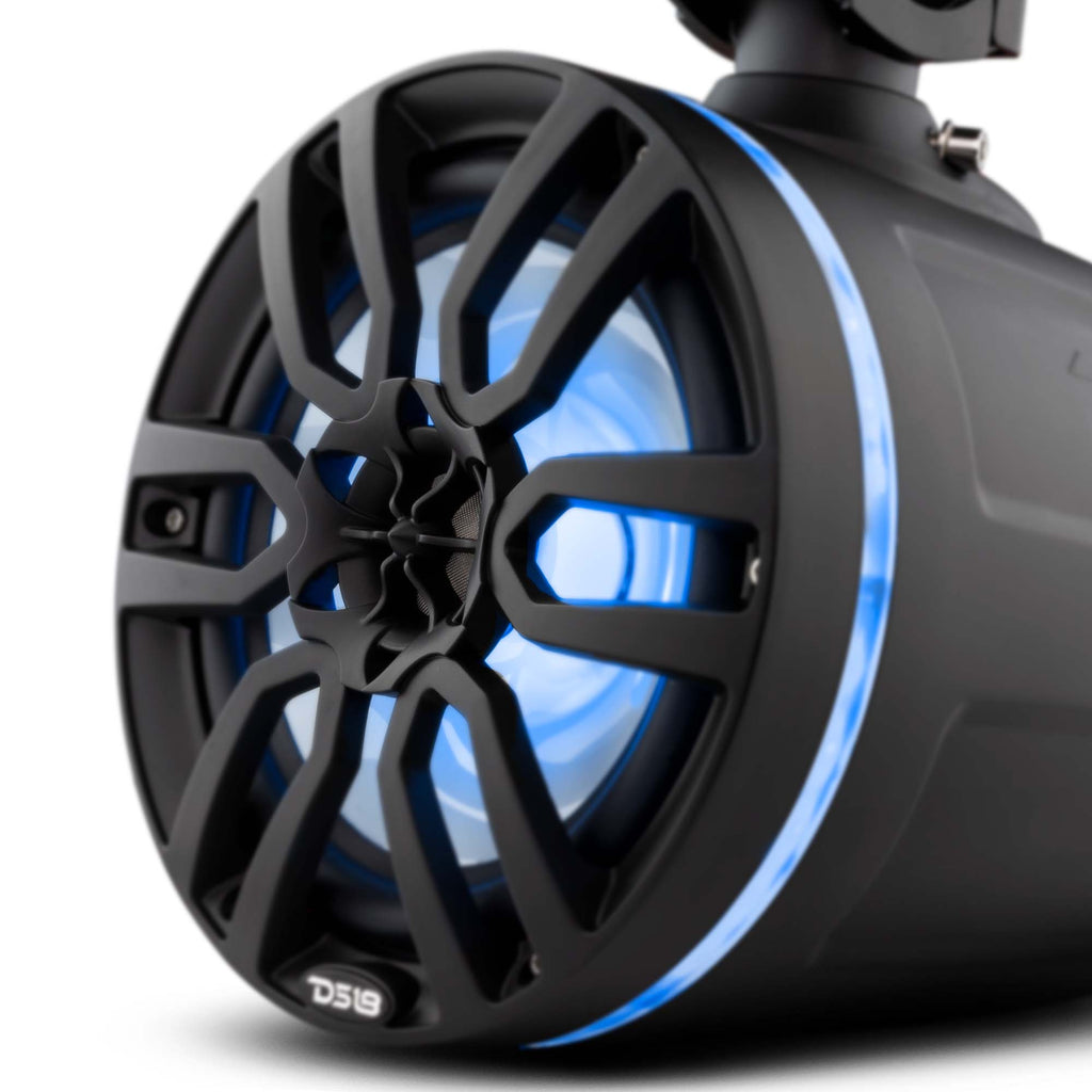 NXL 8" Marine and Powersports Towers LED RGB Lights 125 Watts Rms