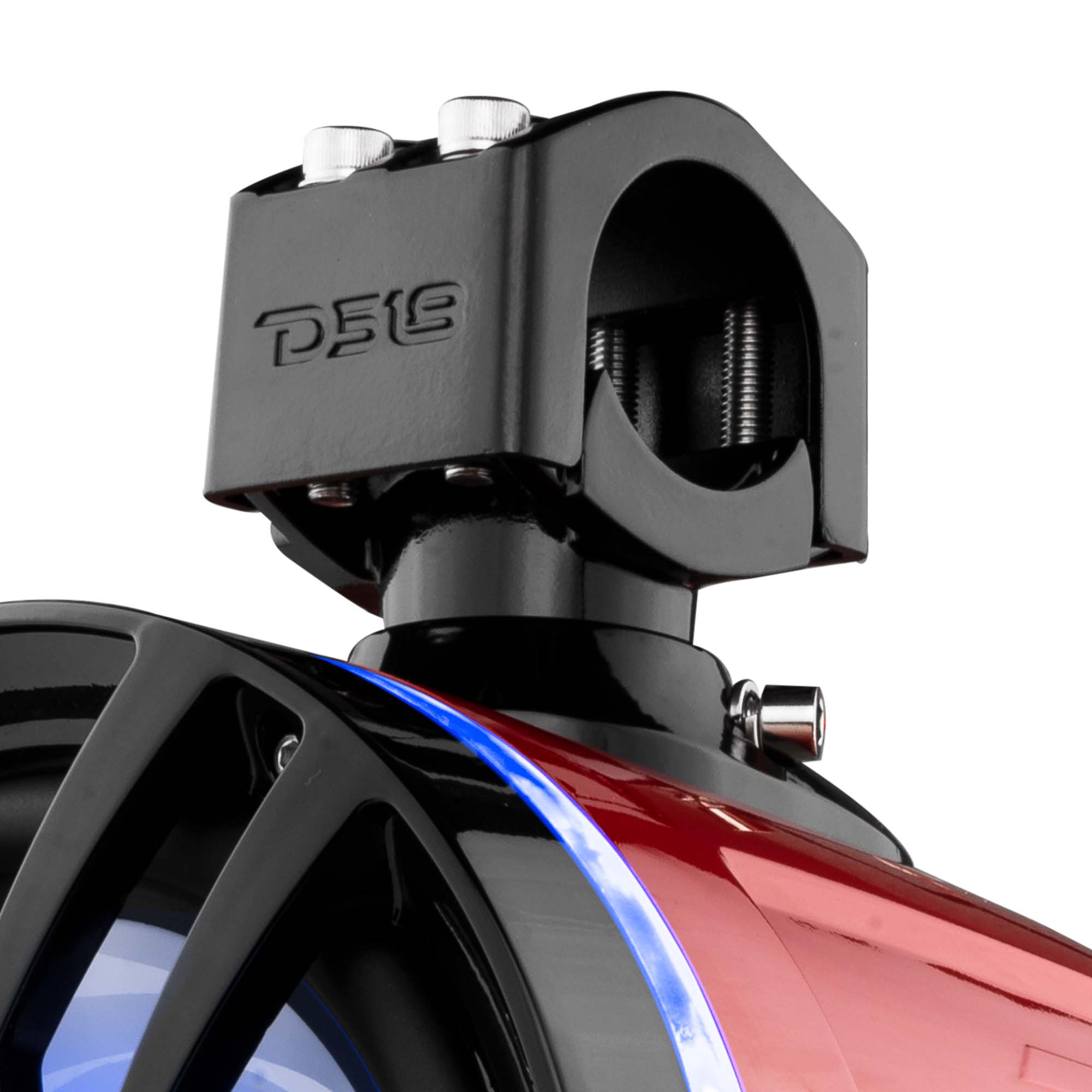 NXL 8" Marine and Powersports Towers LED RGB Lights 125 Watts Rms - Red