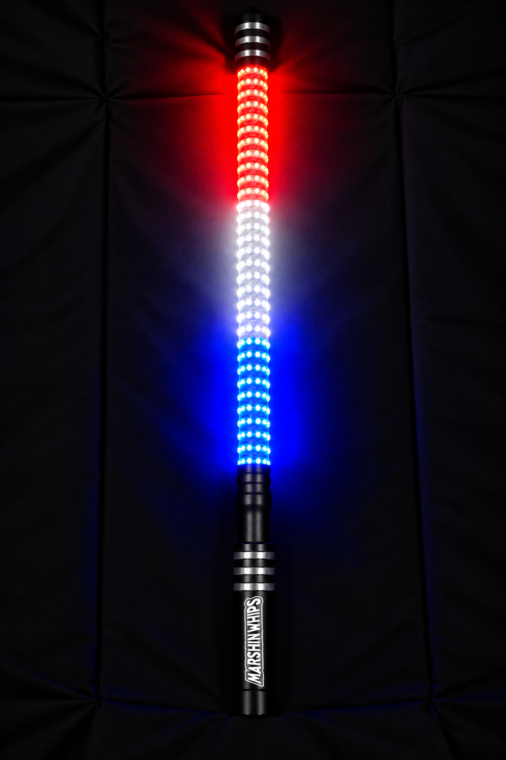 Marshin Whips V2 Black Out LED Whip | Single Stealth Off-Road Light