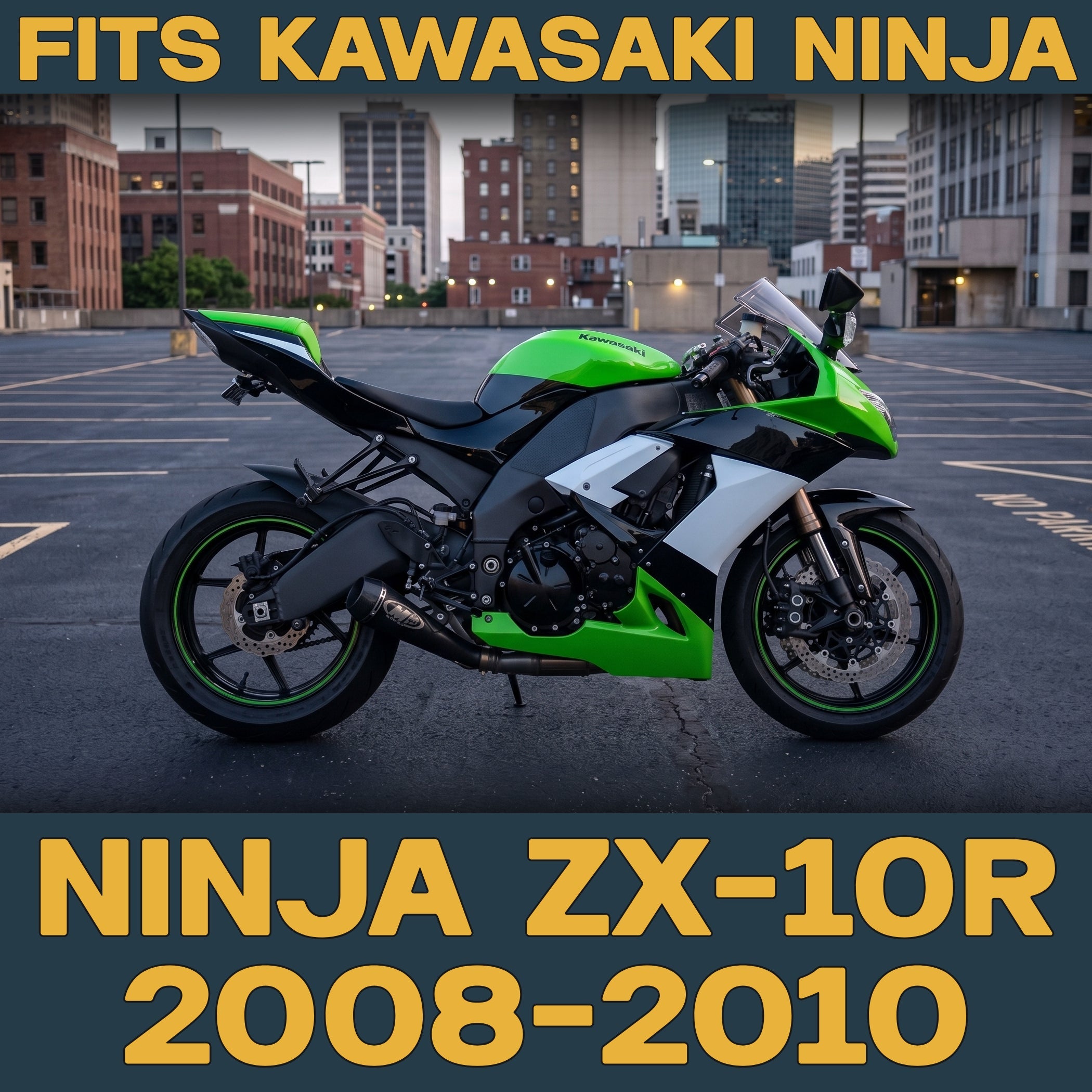 Kawasaki Ninja ZX-10R 2008-2010 Ceramic Brake Pad Set